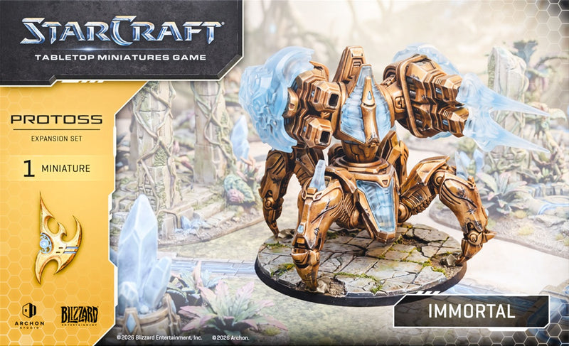 Starcraft Tabletop Miniatures Game: Protoss Immortal Expansion Set (2026-10-05)