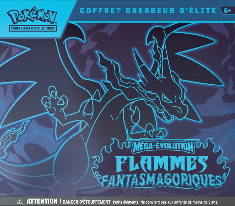 Pokemon ME02 Flammes Fantasmagoriques Coffret Dresseur D'Élite (French)