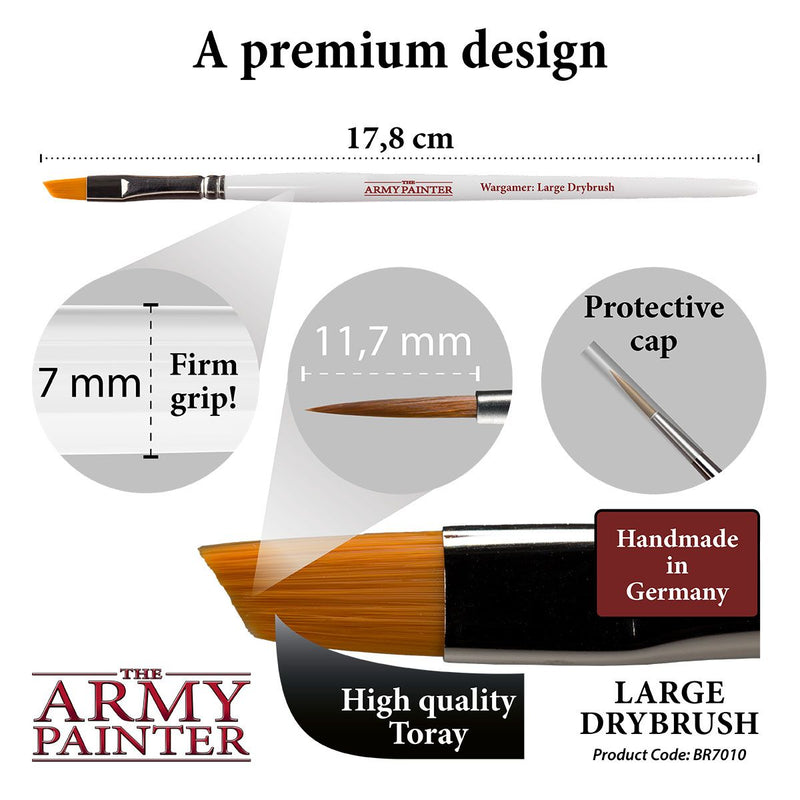 Army Painter - Wargamer Brush: Large Drybrush