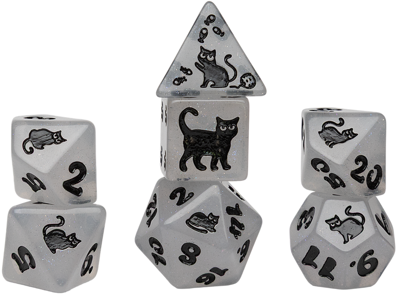 Sirius Dice: Animals Shimmerpaw 7-Die Set