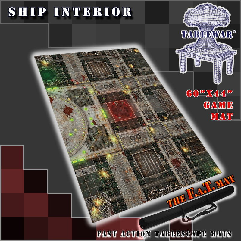 F.A.T. Mats: Ship Interior  60"x44" (Cannot be shipped)