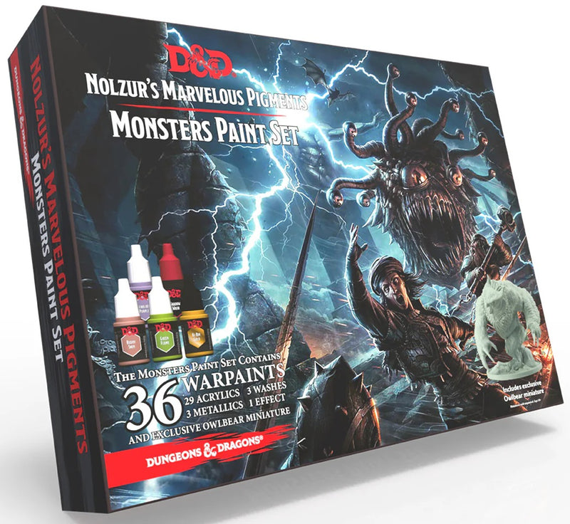 SET DE PEINTURE POUR LE MONSTRE DE DND NOLZUR