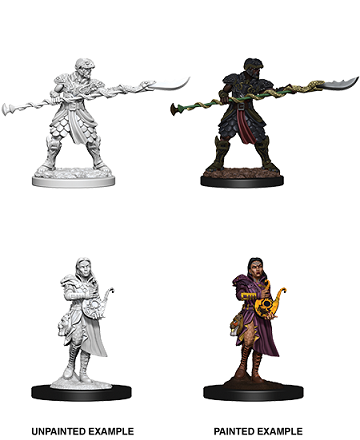 DND UNPAINTED MINIS WV9 YUAN-TI PUREBLOODS