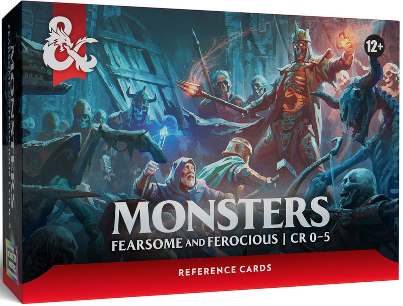 DND RPG Reference Cards Monsters Fearsome and Ferocious (EN)