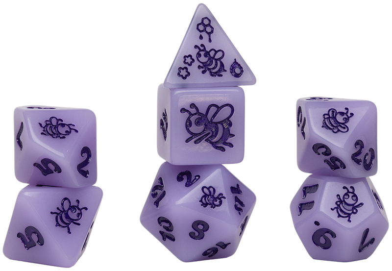 Sirius Dice: Animals Royal Nectar 7-Die Set