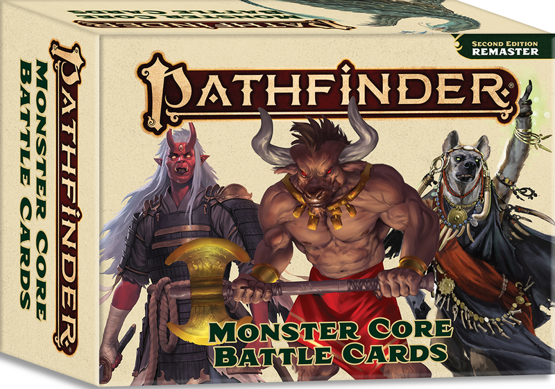 Cartes de combat des monstres de Pathfinder 2E (EN)