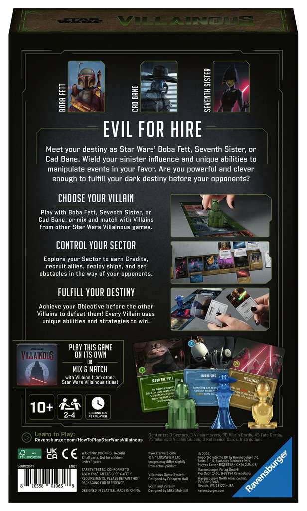 Star Wars Villainous Scum and Villainy (EN)