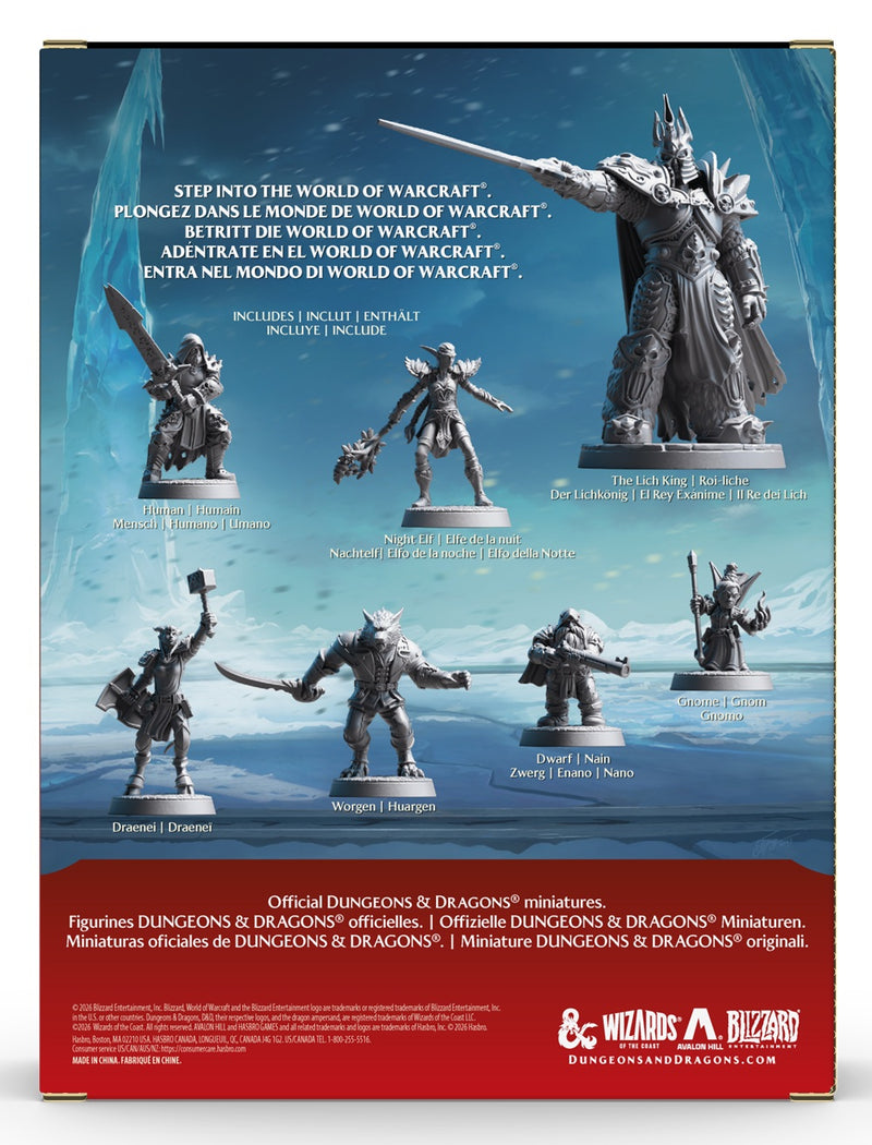 DND RPG : Pack Alliance De Figurines World Of Warcraft (Précommande) (03/11/2026)