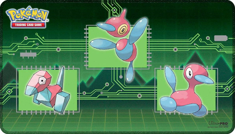 UP Playmat Pokemon Porygon Evolutions Stitched