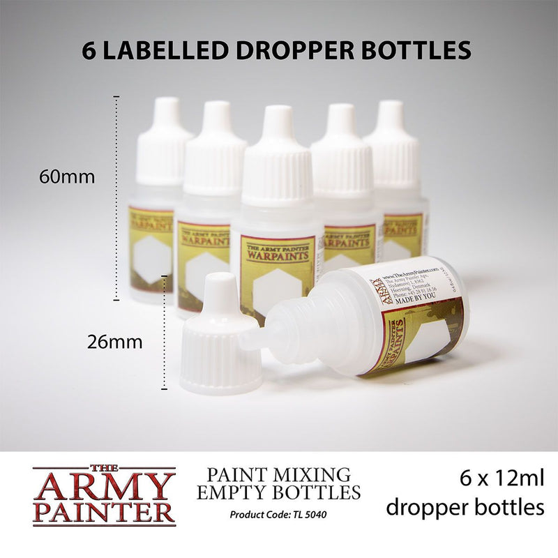 Army Painter - Miniature & Model Tools: Empty Mixing Bottles