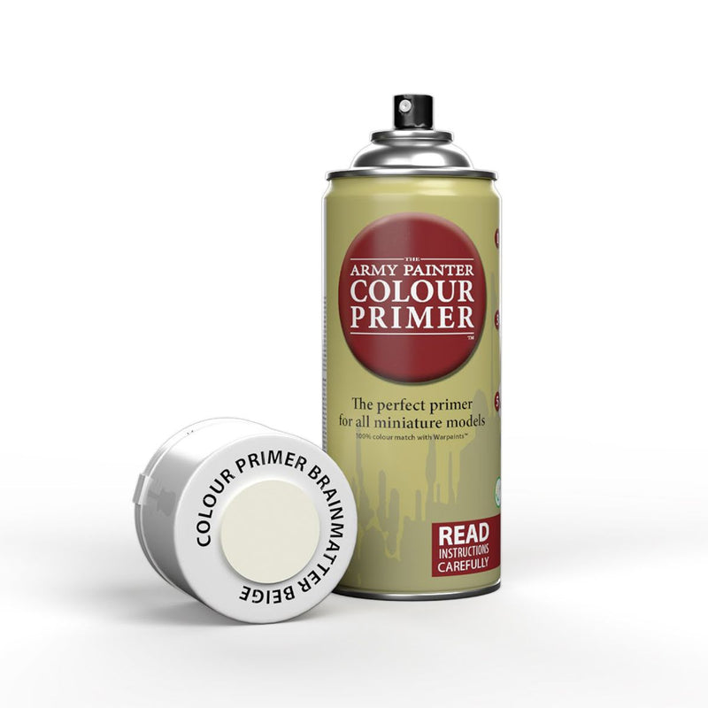 Army Painter - Colour Primer: Brainmatter Beige Spray (400ml) (Cannot be shipped)