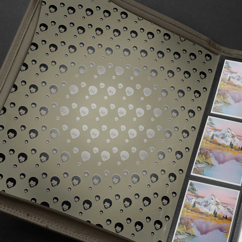 UP Zip Classeur Pro 9pkt Bob Ross Mighty Mountain Lake