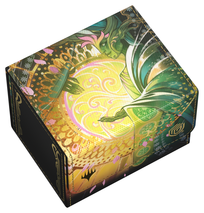 UG Deck Case Sidewinder 100+ Xenoskin MTG Secrets of Strixhaven - Veil of Summer