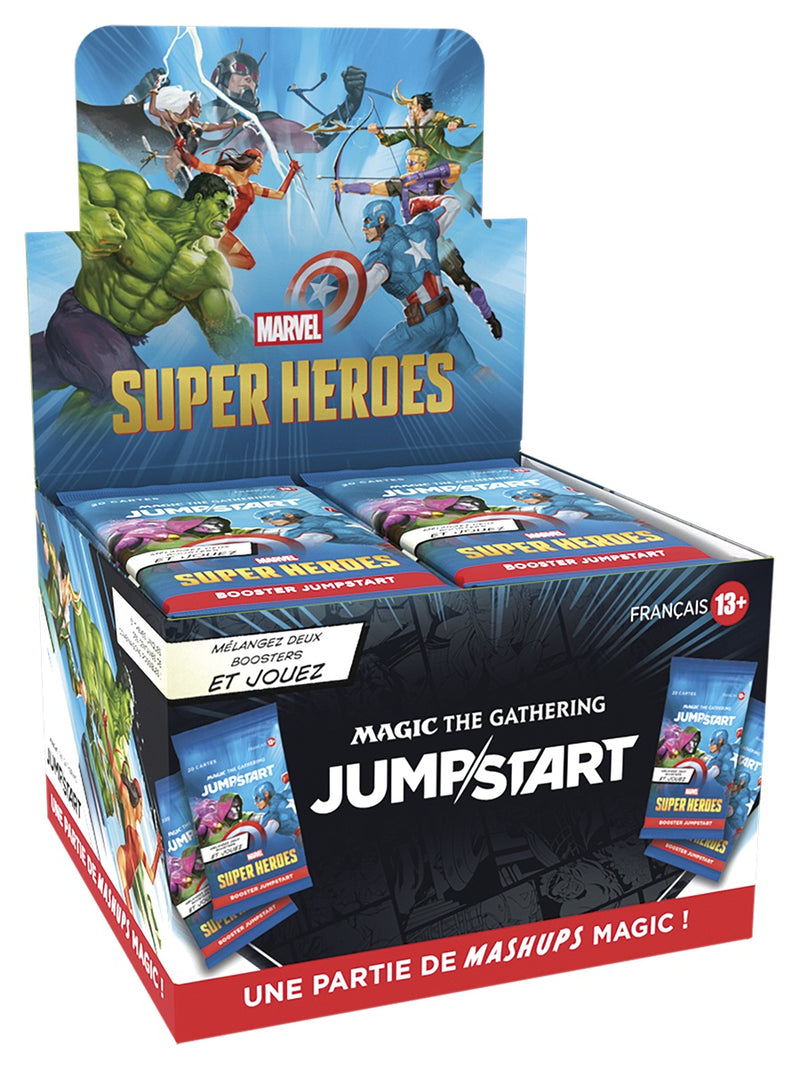 MTG Marvel Super Heroes Boîte de Boosters Jumpstart (FR) (2026-06-18)