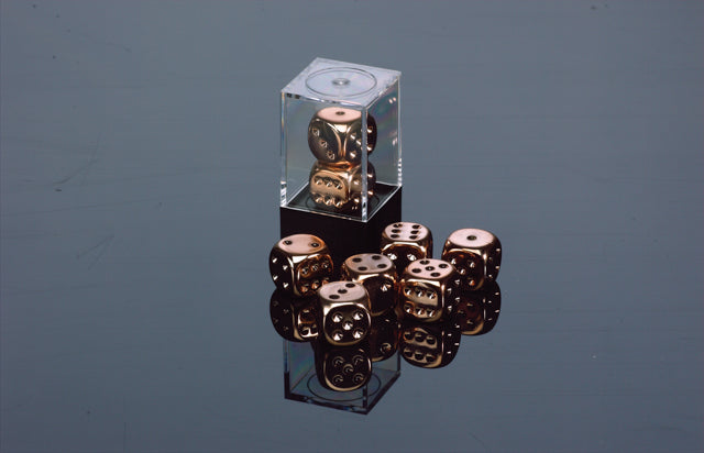 Chessex: Copper Plated 16mm d6