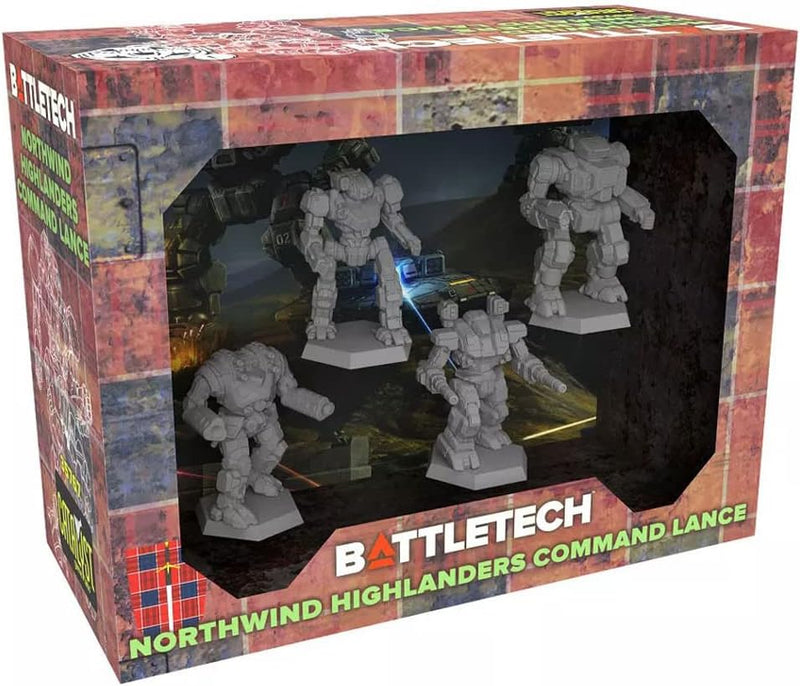 Battletech Northwind Highlanders Command Lance (EN)