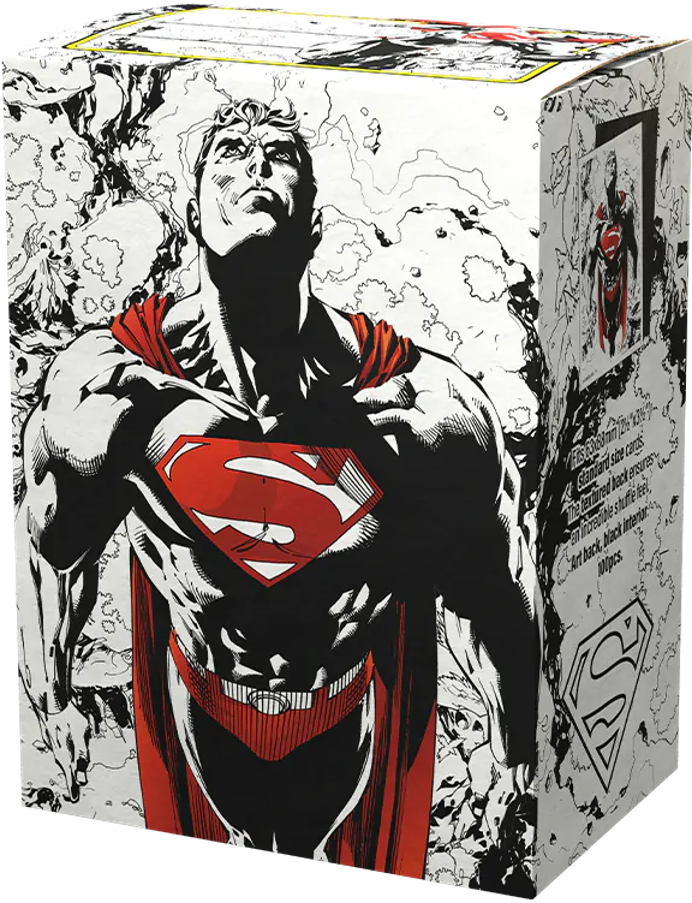 Dragon Shield Pochettes Superman Rouge/Blanche 100ct