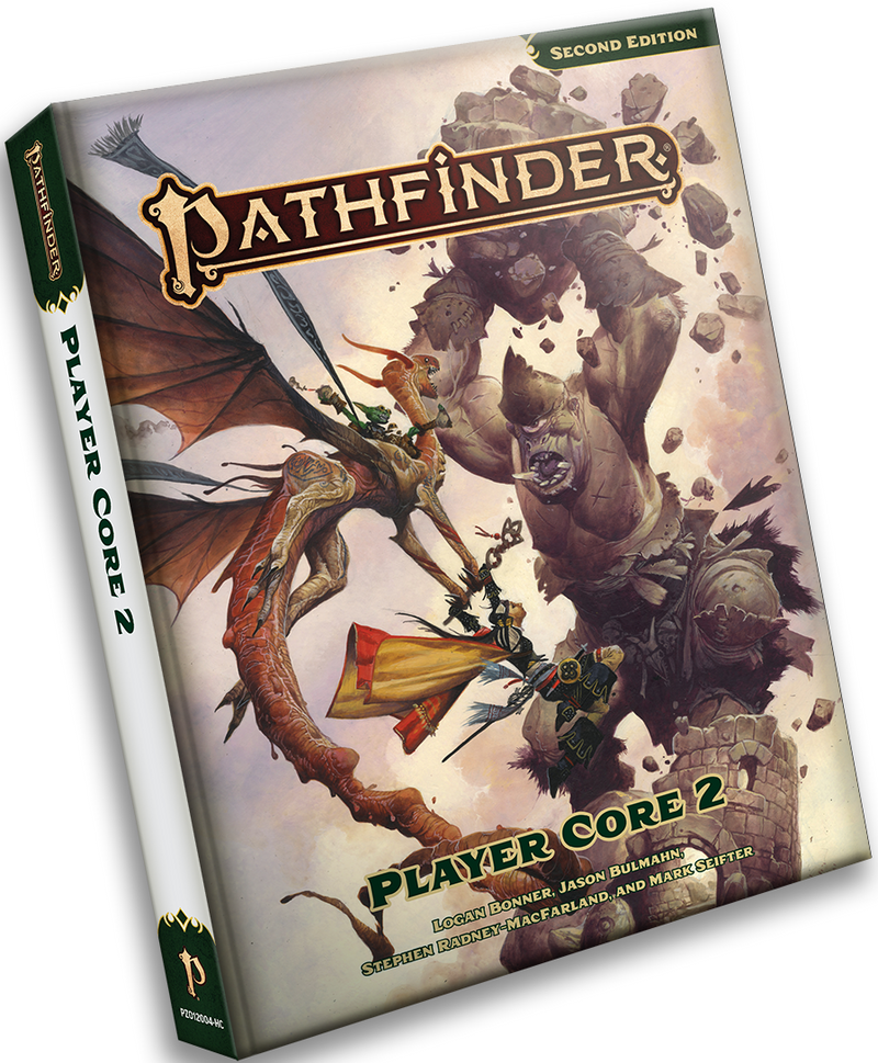Pathfinder 2E Remastered Player Core 2 Hardcover