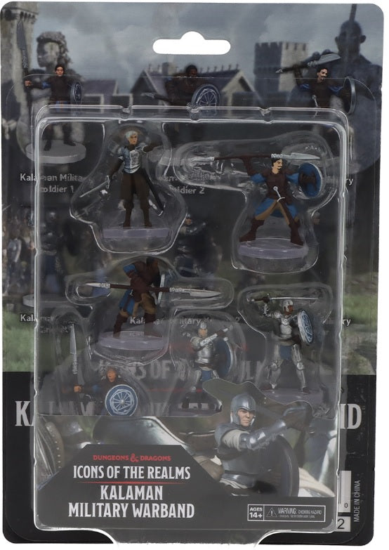 ICÔNES DND KALAMAN WARBAND MILITAIRE