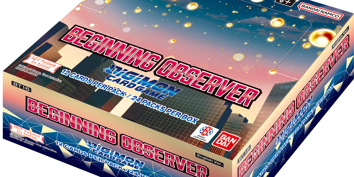 digimon beginning observer booster box — Le Coin du Jeu CA How to Build Your Packing:Box (20 packs) Premium-Kartenschutz