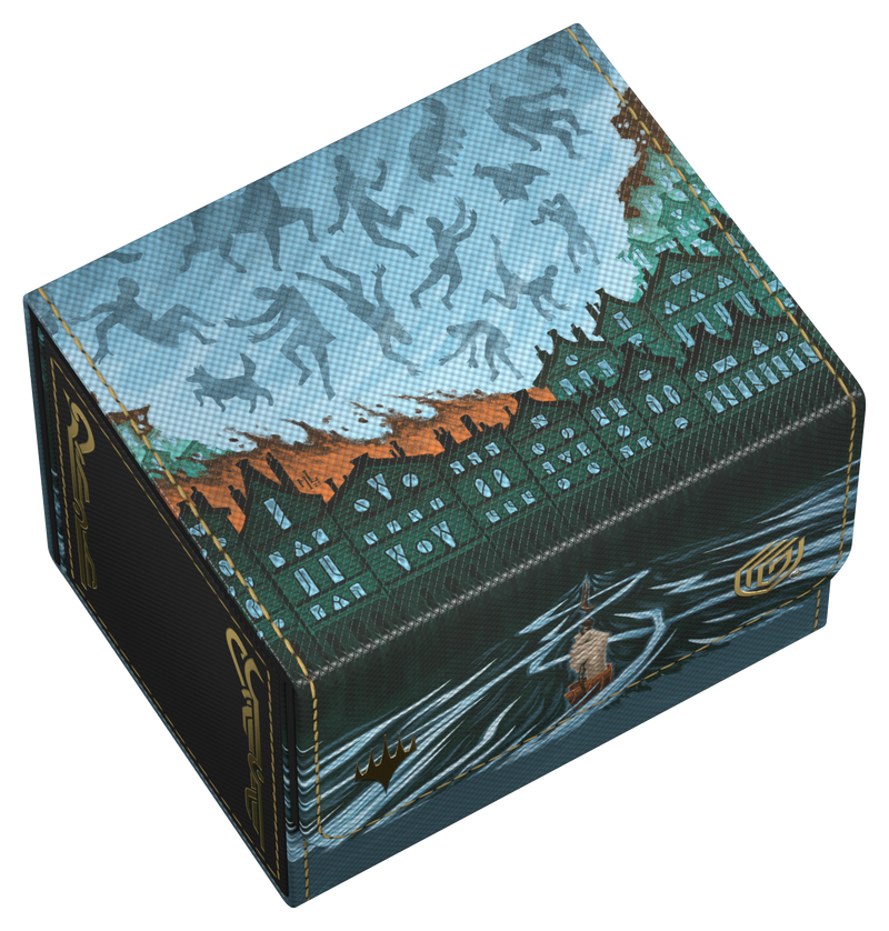 UG Deck Case Sidewinder 100+ Xenoskin MTG Secrets of Strixhaven - Cyclonic Rift