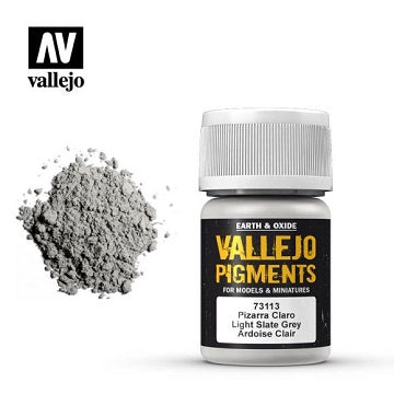 Vallejo : Pigment Light Slate Grey (35 ml)