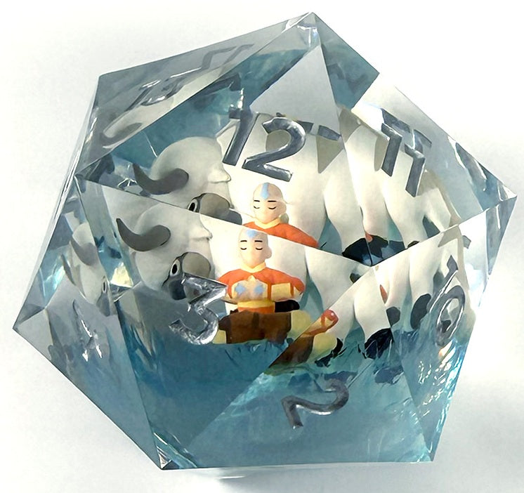 Sirius Dice: MTG Avatar the Last Airbender 55mm Spindown d20
