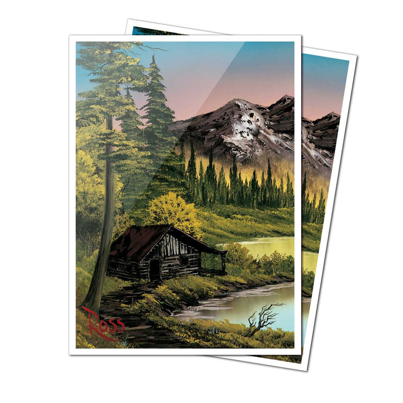 UP D-Pro Apex Bob Ross Mountain Retreat Sleeves 105ct