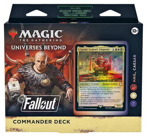 MTG Fallout Commander Deck Hail, Caesar (FR)