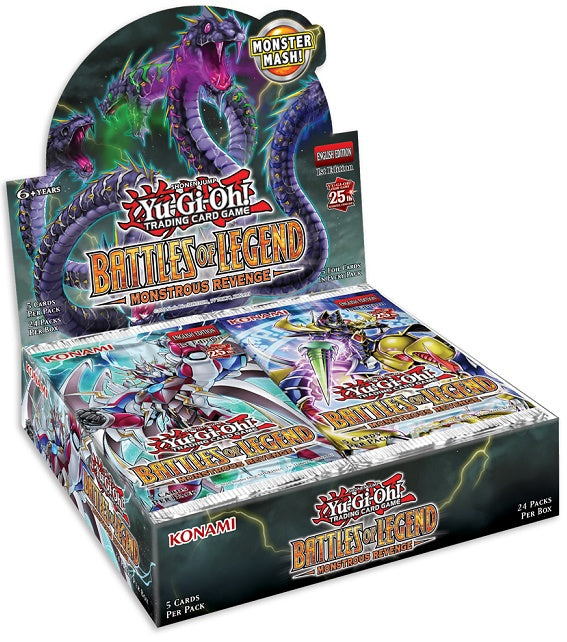 YGO BATTLES OF LEGEND MONSTROUS REVENGE BOOSTER BOX