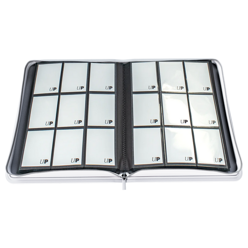 UP ZIP BINDER PRO VIVID 9PKT WHITE