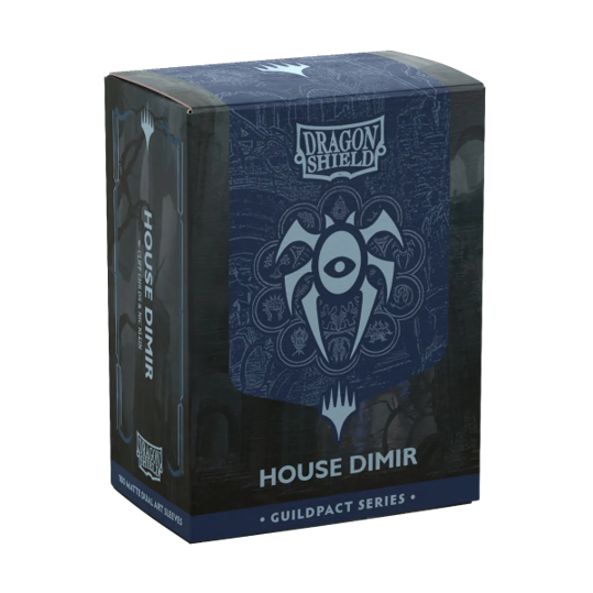 Dragon Shield Sleeves Dual Matte MTG Guildpact Series 100ct - House Dimir
