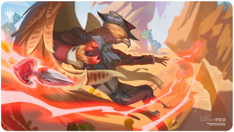 UP Playmat MTG Outlaws of Thunder Junction Red