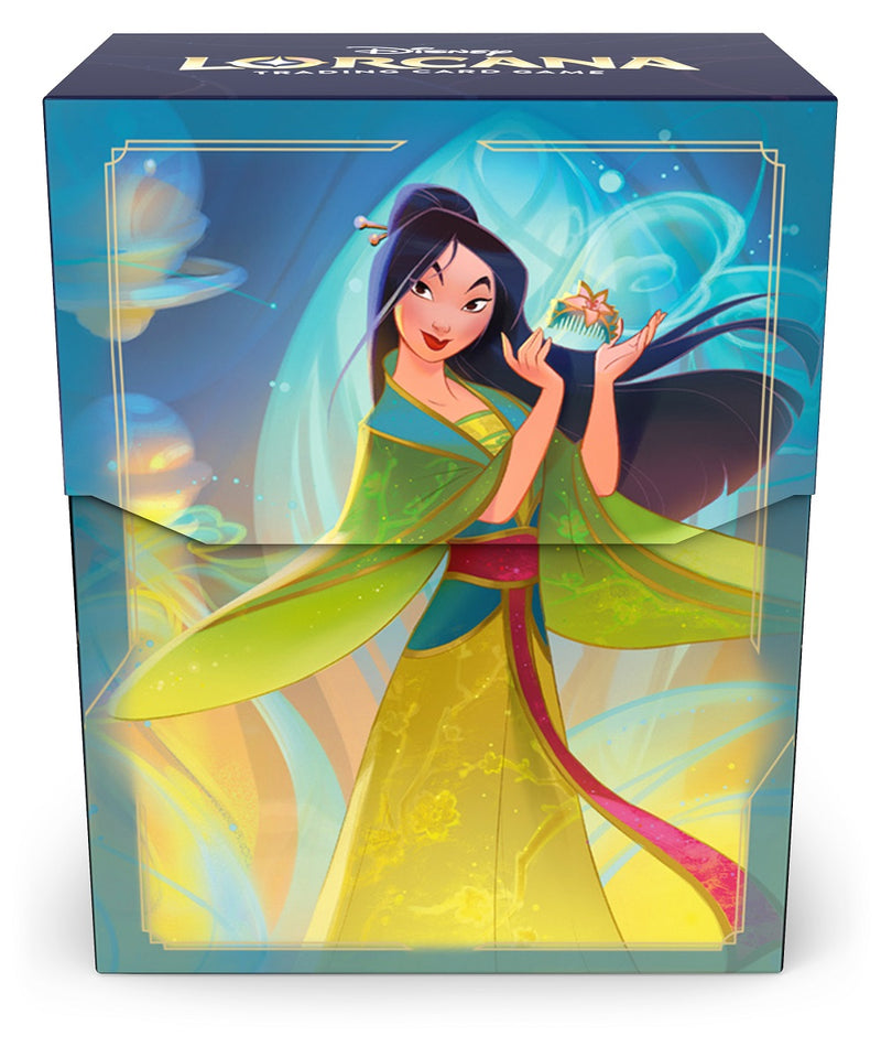Disney Lorcana Set 9 Fabled Deck Box Mulan