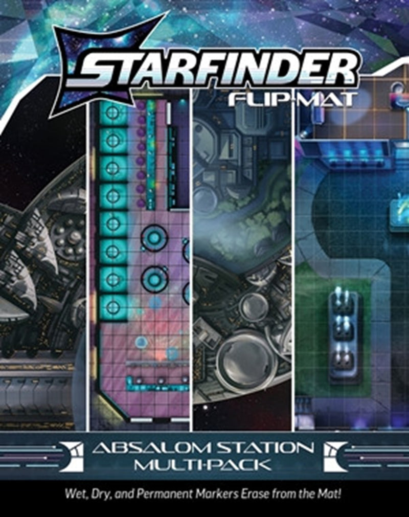 Starfinder Flip-Mat: Absalom Station Multi-Pack