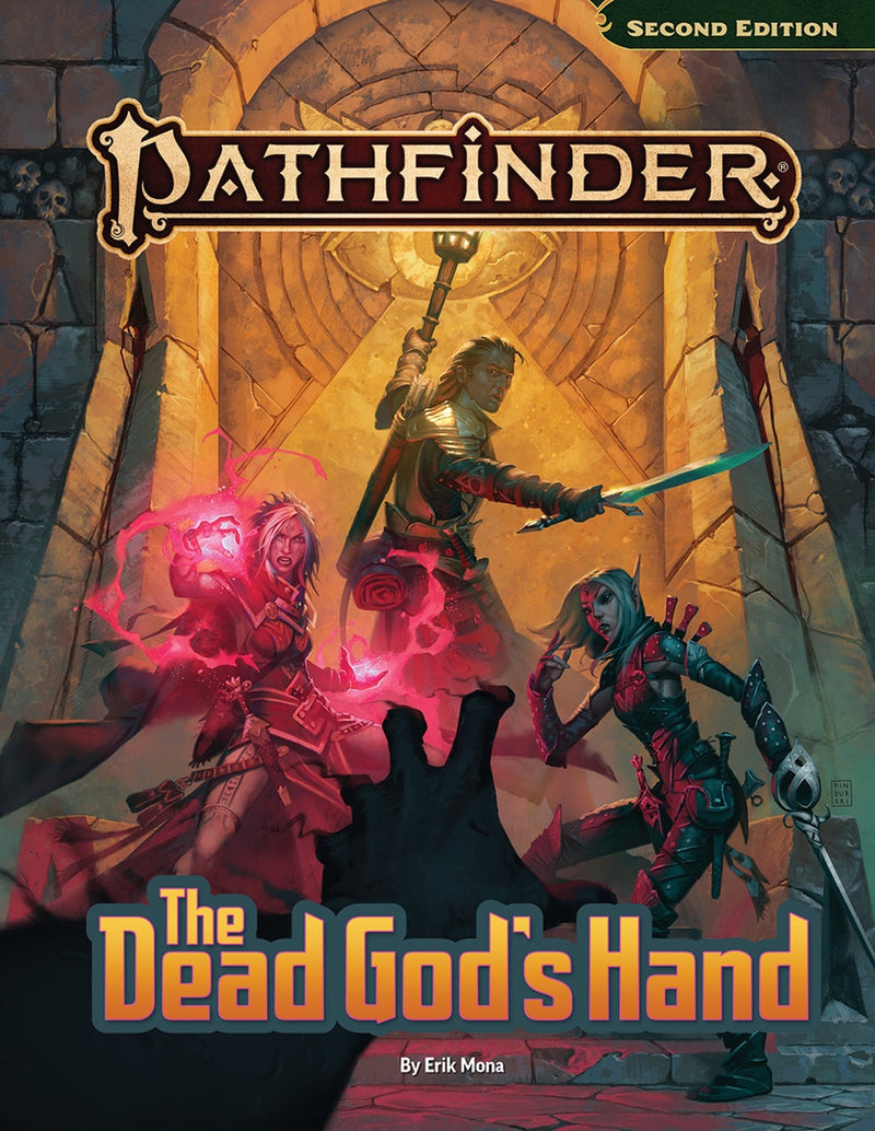 Pathfinder 2e The Dead God's Hand Hardcover (Anglais)