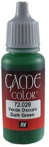 Vallejo Game Color : Dark Green (18ml)