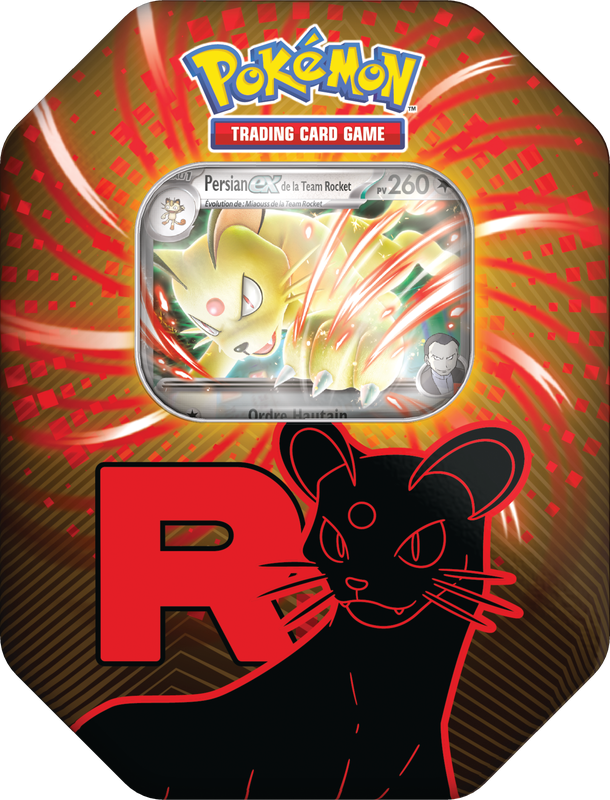 Pokemon Team Rocket Tin Persian (FR)