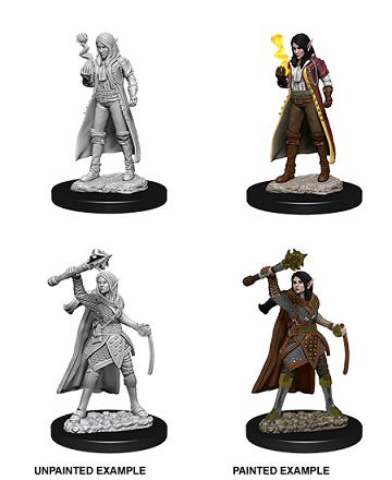 DND Unpainted Minis WV10 Femme Elfe Clerc