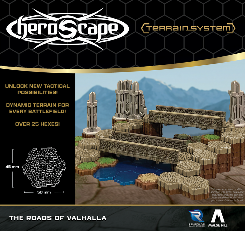 Heroscape Roads to Valhalla Terrain Expansion