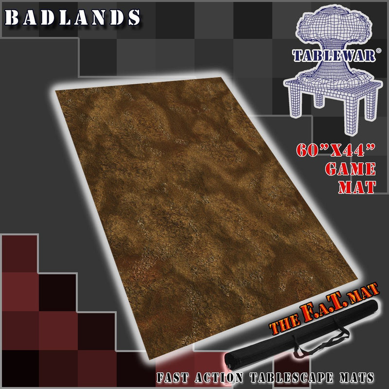 F.A.T. Mats: Badlands 60"x44" (Cannot be shipped)