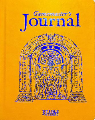 Beadle & Grimm's Gamemaster's Journal Orange Portal Cover