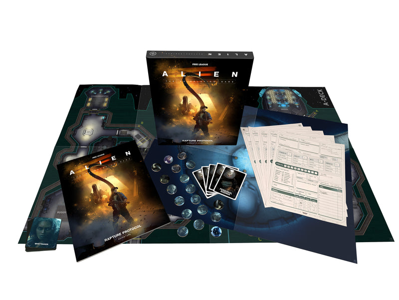 Alien RPG Ensemble d'Aventure Cinématographique Rapture Protocol (Anglais)