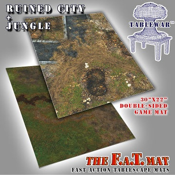 F.A.T. Mats: Ruined City/Jungle 30"X22" (Preorder)