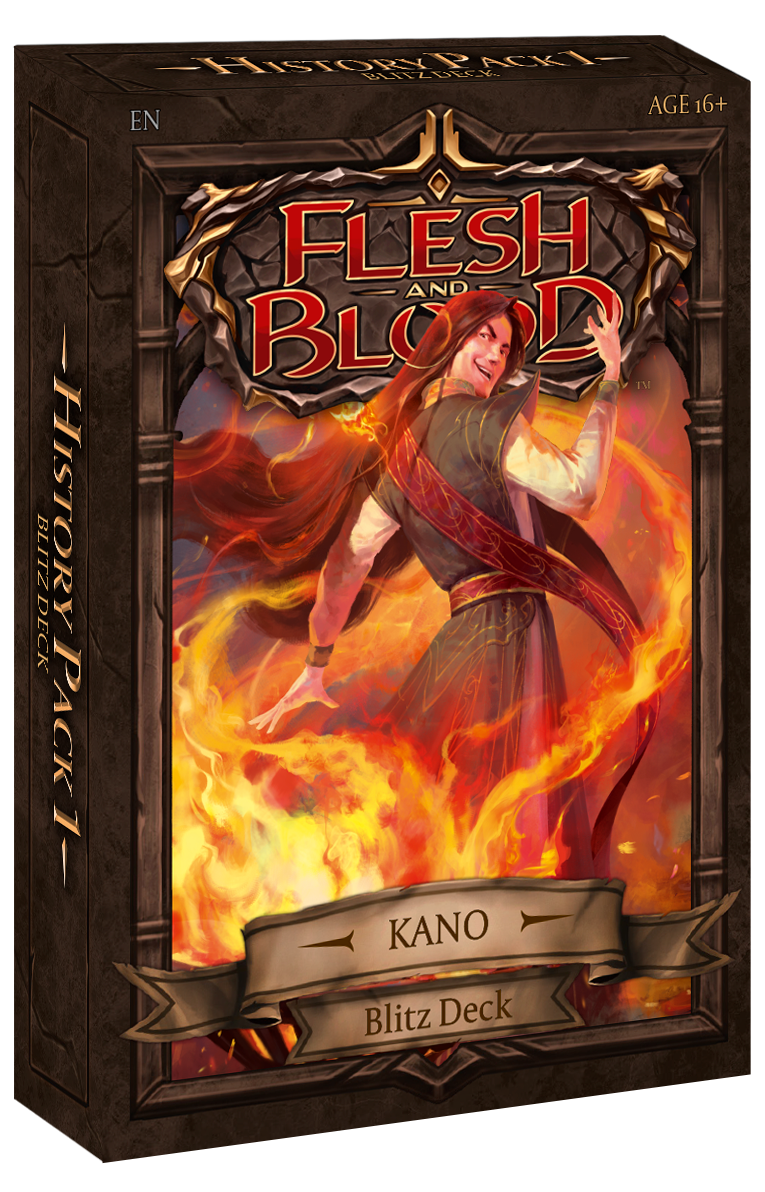 FLESH AND BLOOD HISTORY PACK 1 BLITZ DECK KANO