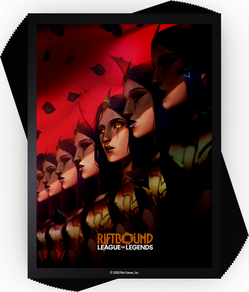 Riftbound League of Legends TCG Unleashed Art Sleeves 100ct - Leblanc
