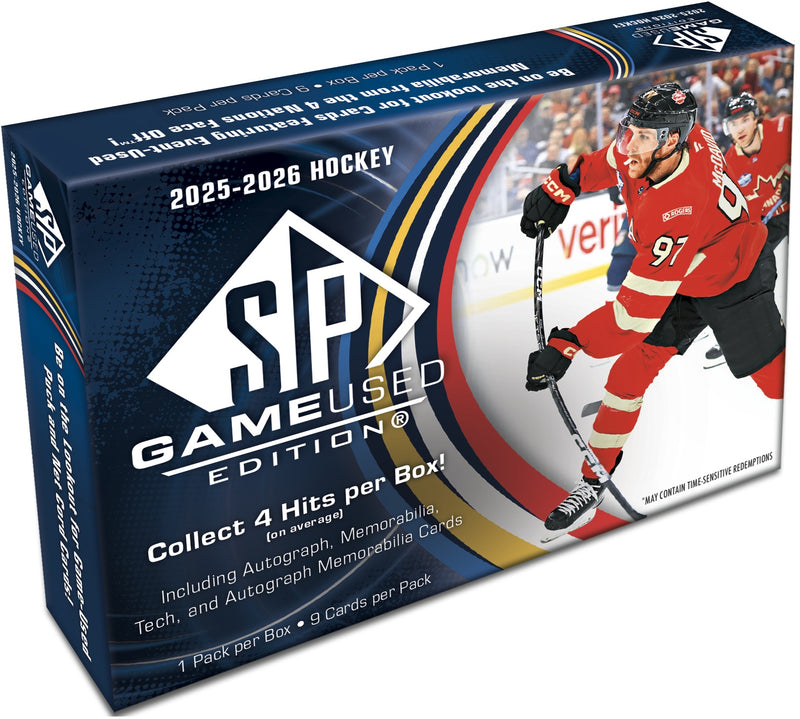 UP SP Game Used Hockey 25/26