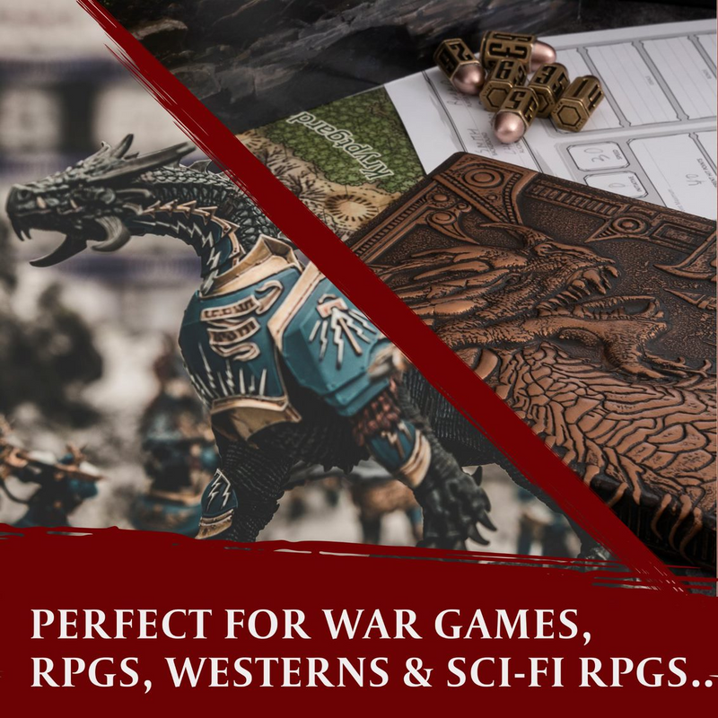 Jeu de dés à six balles en métal laiton