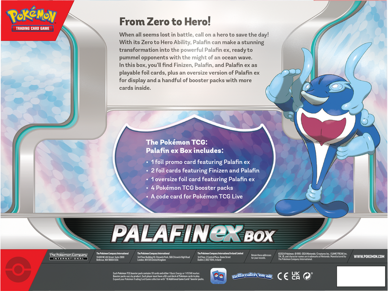Pokemon Palafin EX Box (2024-06-21)