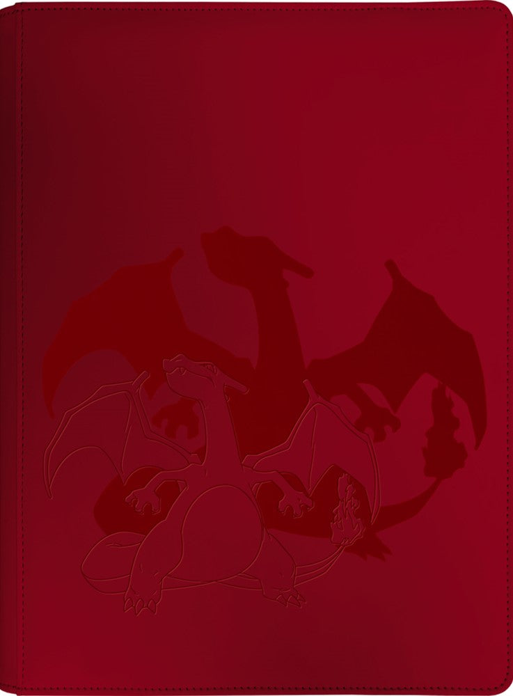 UP ZIP PRO BINDER 9PKT ELITE POKEMON CHARIZARD